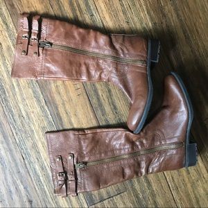 Franco Sarto Leather Riding Boots